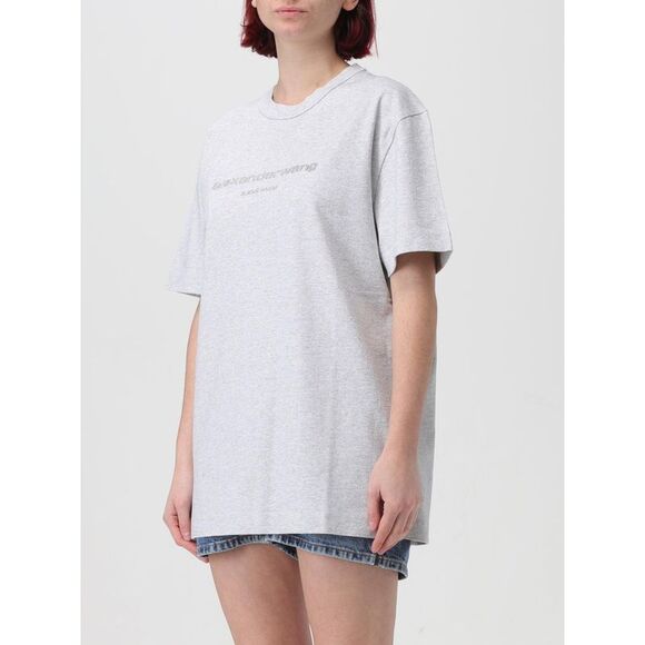 Alexander Wang T-Shirt Woman Grey - Picture 4 of 4